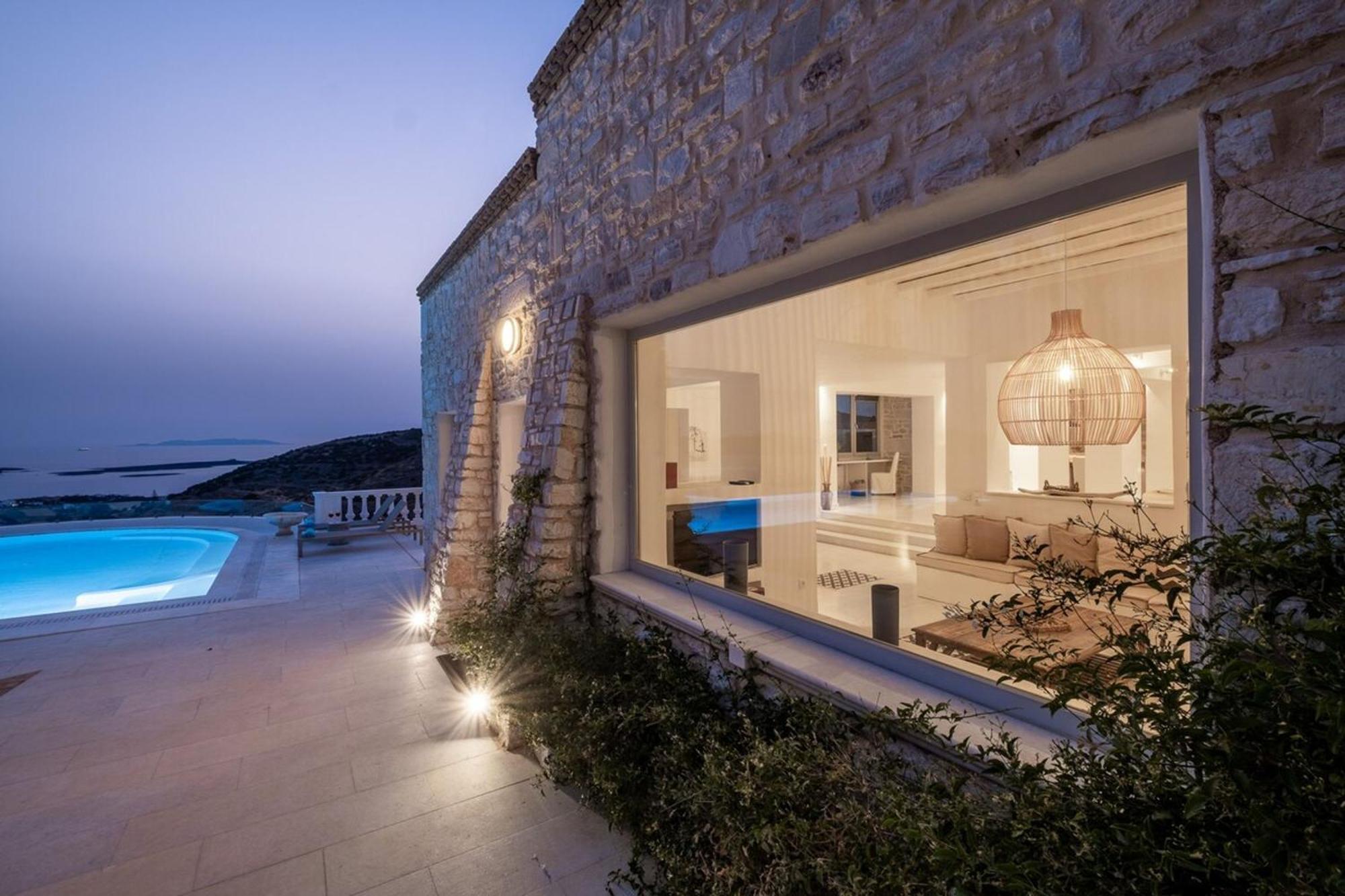 Luxury Villa Aethra -Island Living Paros- Eksteriør billede